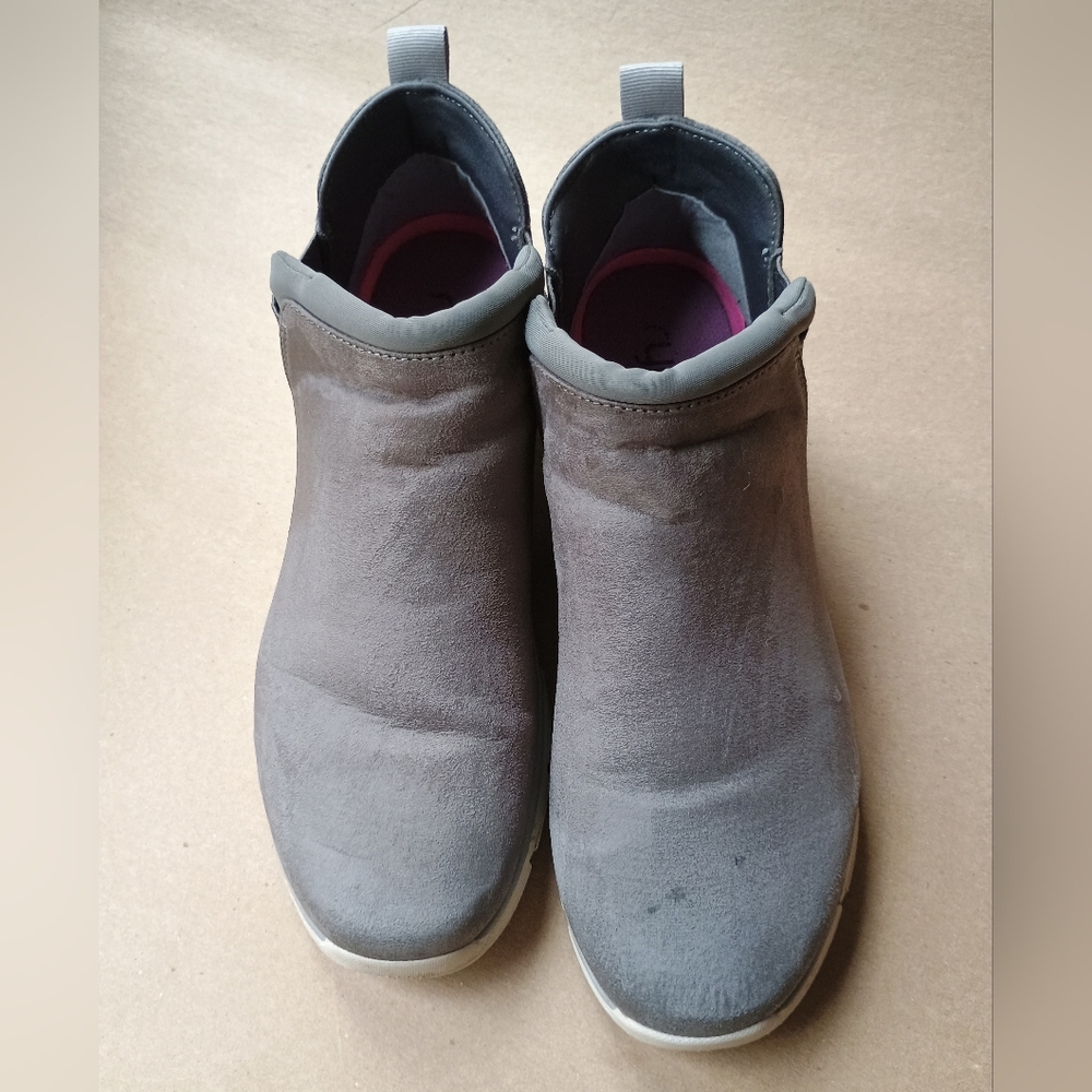 Ryka Water Repellant Ankle Boots Charmer Charcoal Gray Women's Sz 11 - Picture 2 of 6